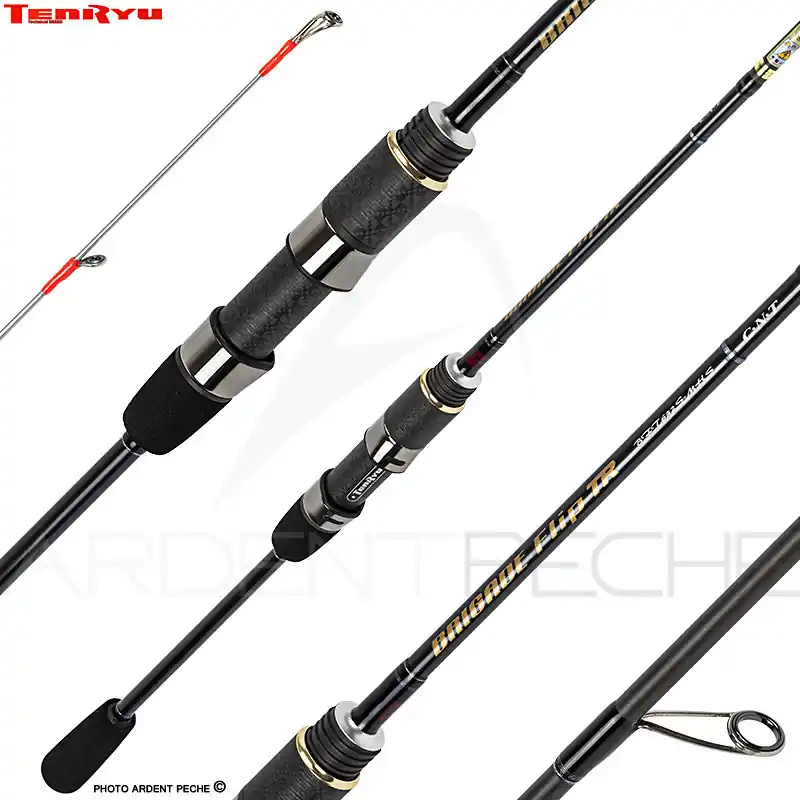 Canne spinning TENRYU Brigade flip TR 632 S MHS Commander Maintenant
