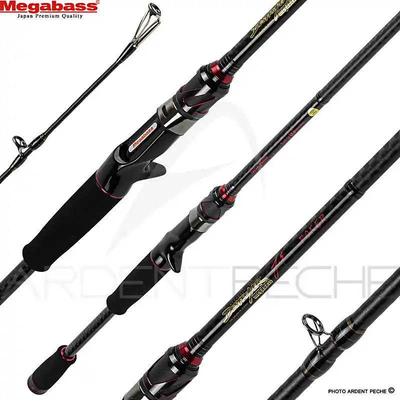 Canne casting MEGABASS Destroyer TS 72 X Poker Marque