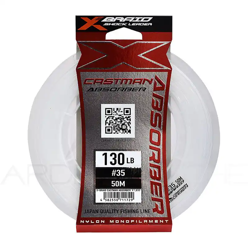 Fils nylon XBRAID Castman absorber 50m Dernière Chance