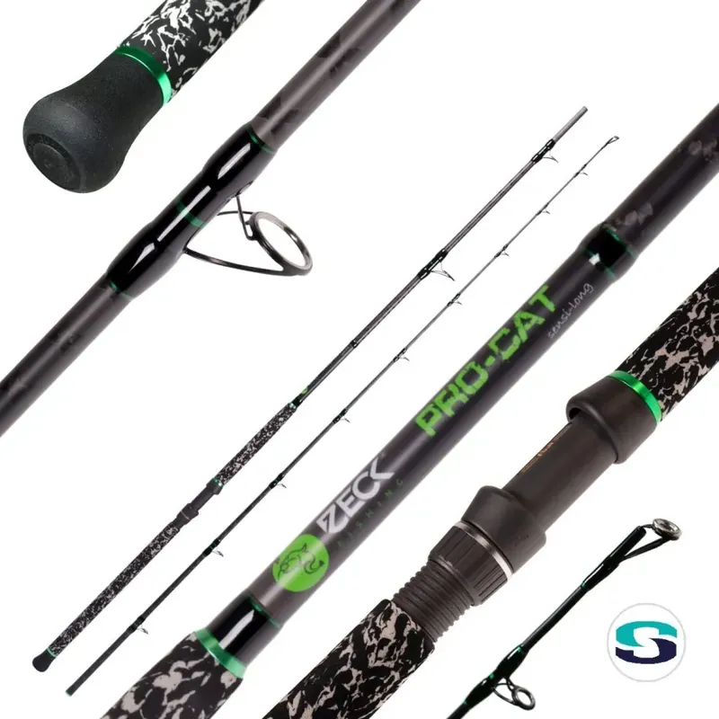 Canne Pro-Cat Sensi-long 3,20m 350gr Zeck Satisfait Ou Remboursé