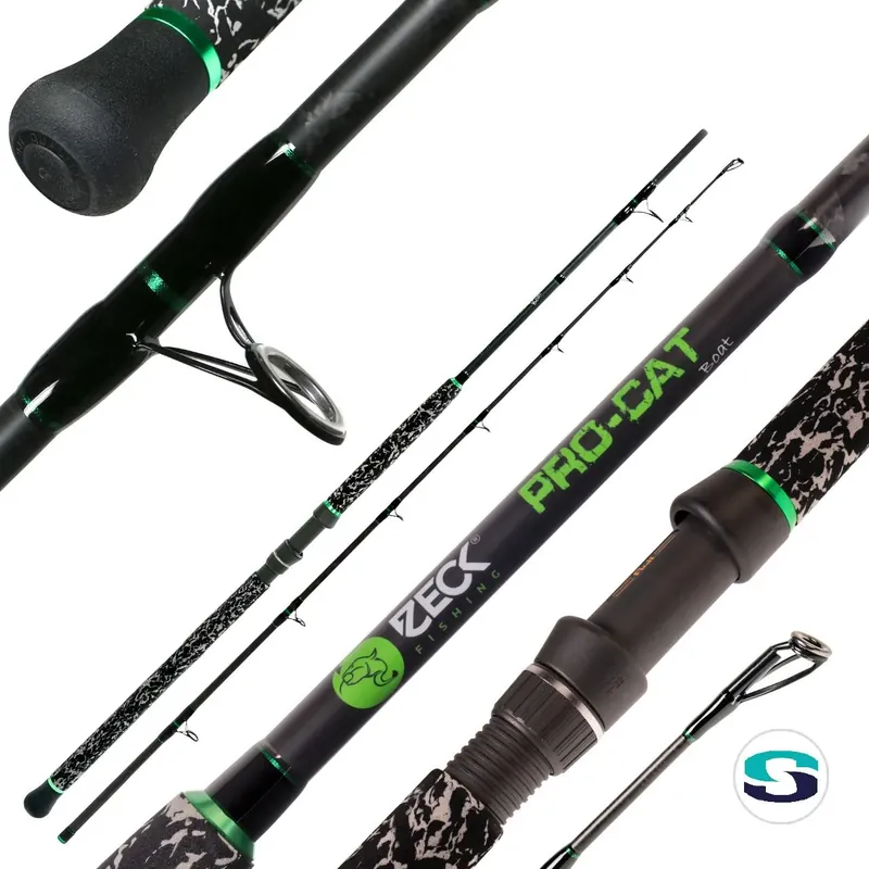 Pas Cher Canne Pro-Cat Boat 2,40m 300gr Zeck