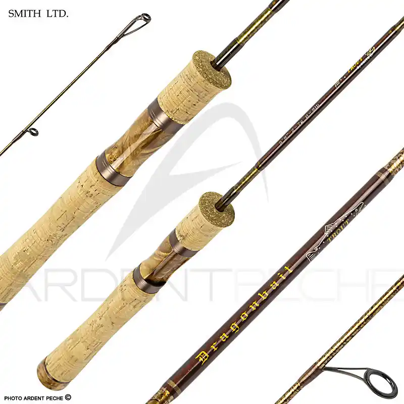 Vente Directe Canne spinning SMITH Dragonbait trout 4.15