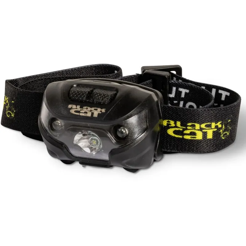 Lampe Frontale Night Vision 1500 Noir/Vert Black Cat Offre Spéciale