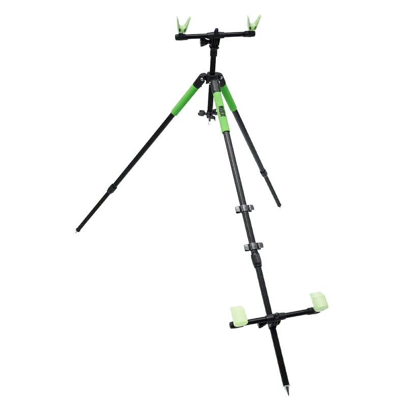 Trépied Silure Heavy Duty Tri Pod 2 Cannes 98-174cm Madcat Pas Cher