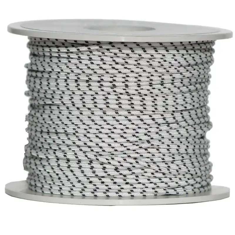 Jusqu'à Épuisement Des Stocks Bobine de Dyneema gainé Sigalsub Ø 1,8 mm Blanche et Noir 500 m
