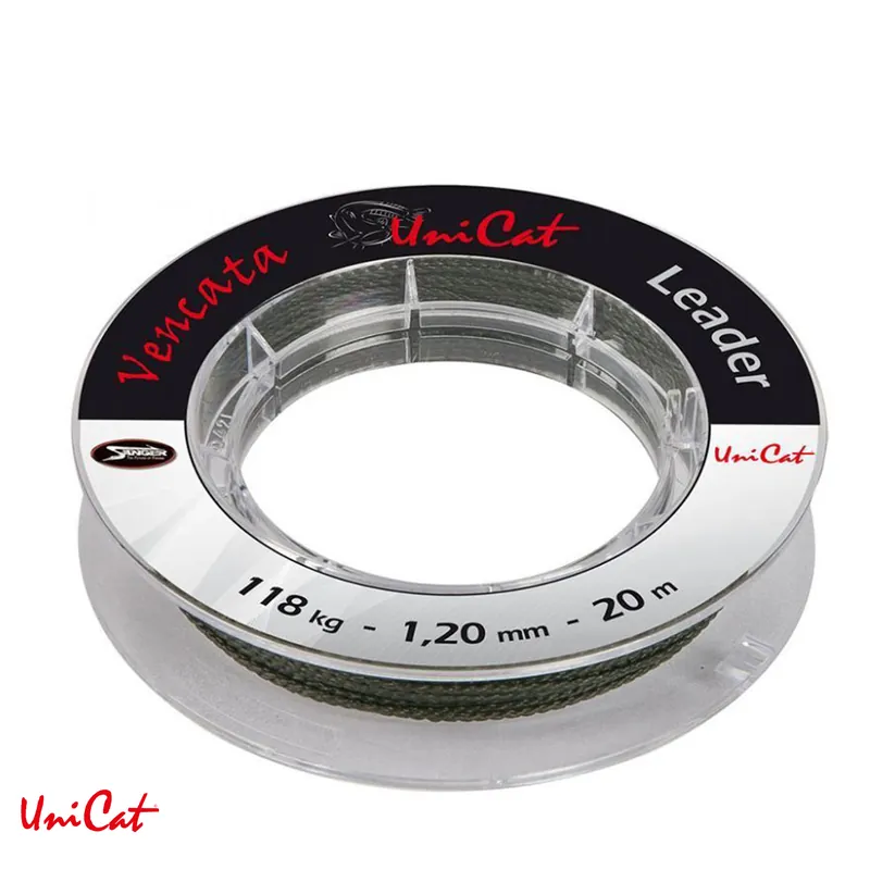 Bas De Ligne Tresse Vencata Leader 20m Unicat Pas Cher