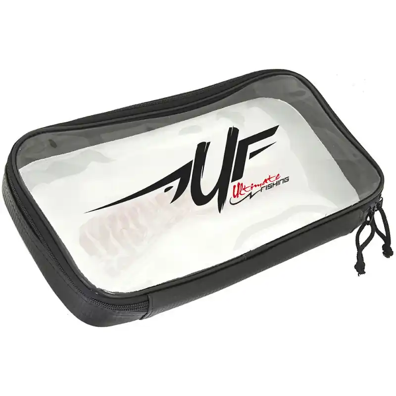 Trousse à leurres ULTIMATE FISHING Clear pouch L Jusqu'à Épuisement Des Stocks