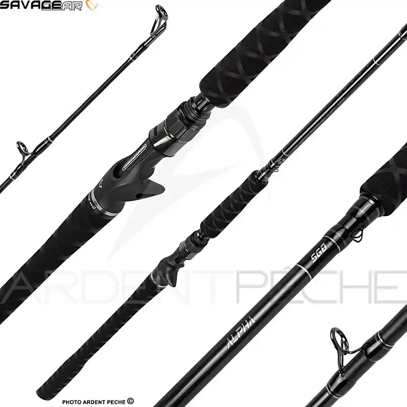 Canne casting SAVAGE GEAR Alpha SG8 Monster bait Nouveauté