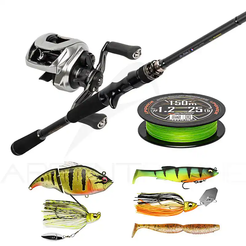 Pack premium casting MEGABASS Cookai 76 MH+ + Zillion Prix Bas
