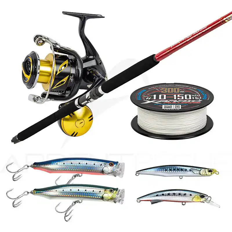 Offre Spéciale Pack premium thon TENRYU Red monster 300lb + Stella SW
