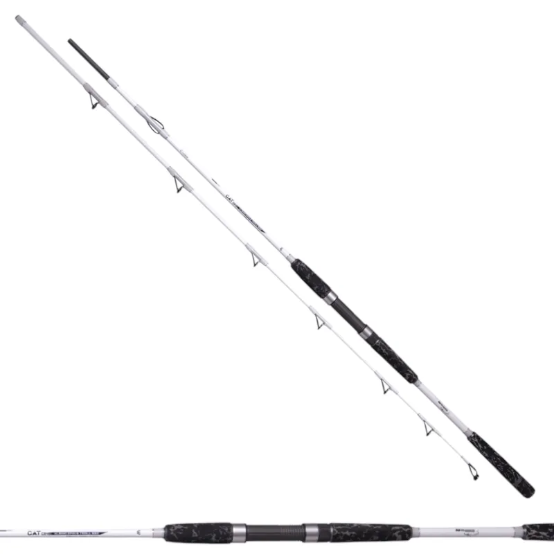 Promotion Saisonnière Canne Spinning Cat One Albino Spin 2,20m 50-200gr Mikado
