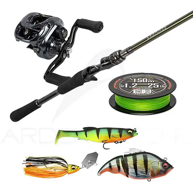 Pack premium casting MEGABASS Levante F7 72 + Tatula TW SV Top Vente