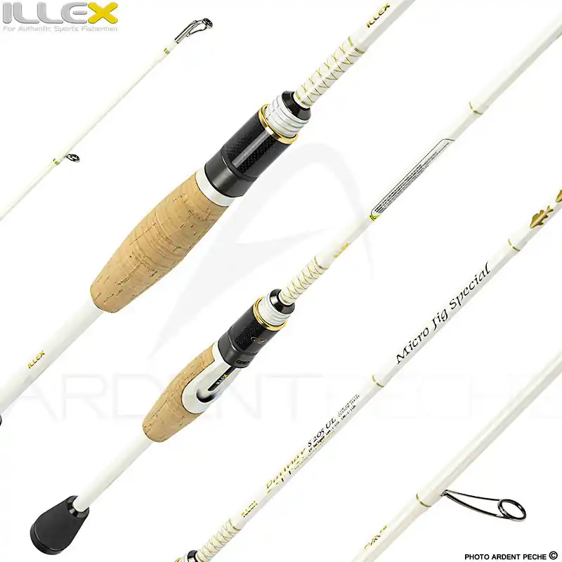 Canne spinning ILLEX Pepper X5 S 205 UL Micro jig special Livraison Express