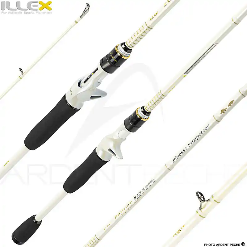 Canne casting ILLEX Pepper X5 B 215 M Finesse puppeteer Prix Réduit
