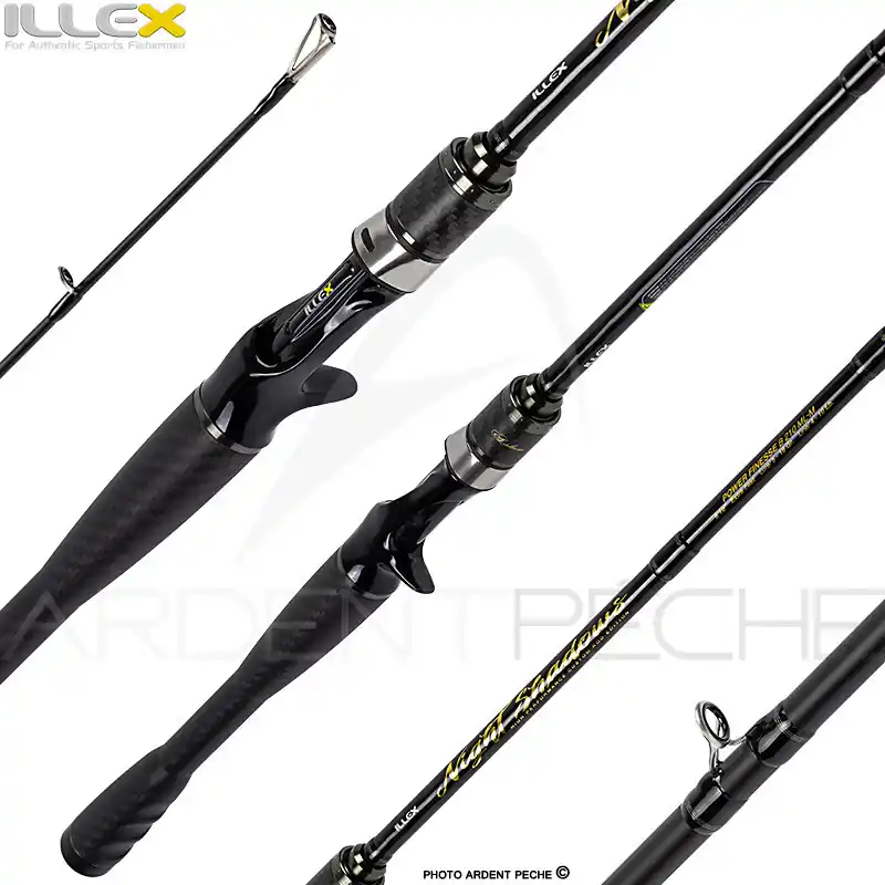 Achat Immédiat Canne casting ILLEX Night shadows B 210 ML M Power finesse