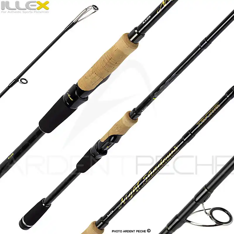 Nouvelle Collection Canne spinning ILLEX Night shadows S 2202 H Swimbait driver