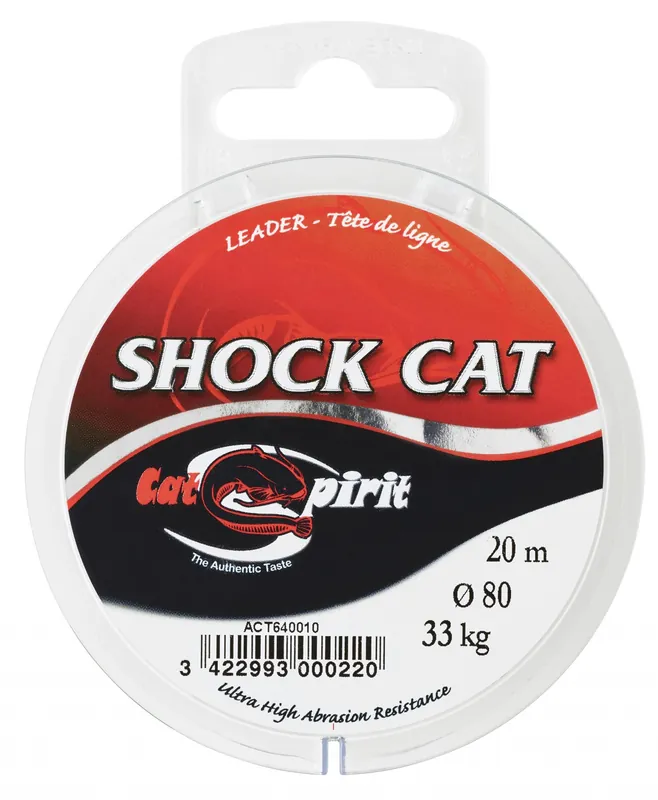 Offre Du Jour Tête De Ligne Shock Cat 20m Cat Spirit