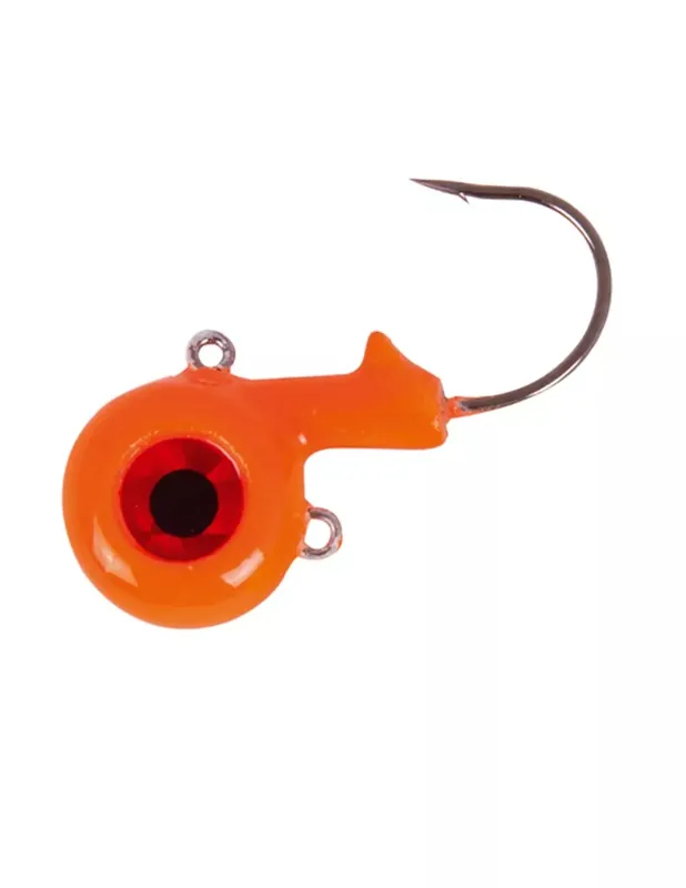 Fireball Big Eye 3∕0 Rouge Fluo 2pcs Iron Claw Pas Cher