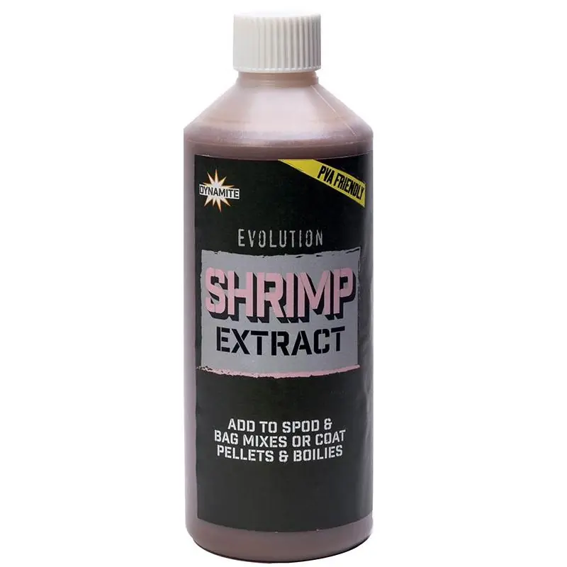 Nouvel Arrivage Additif Liquide Hydrolysed Extract Shrimp 500ml Dynamite Baits