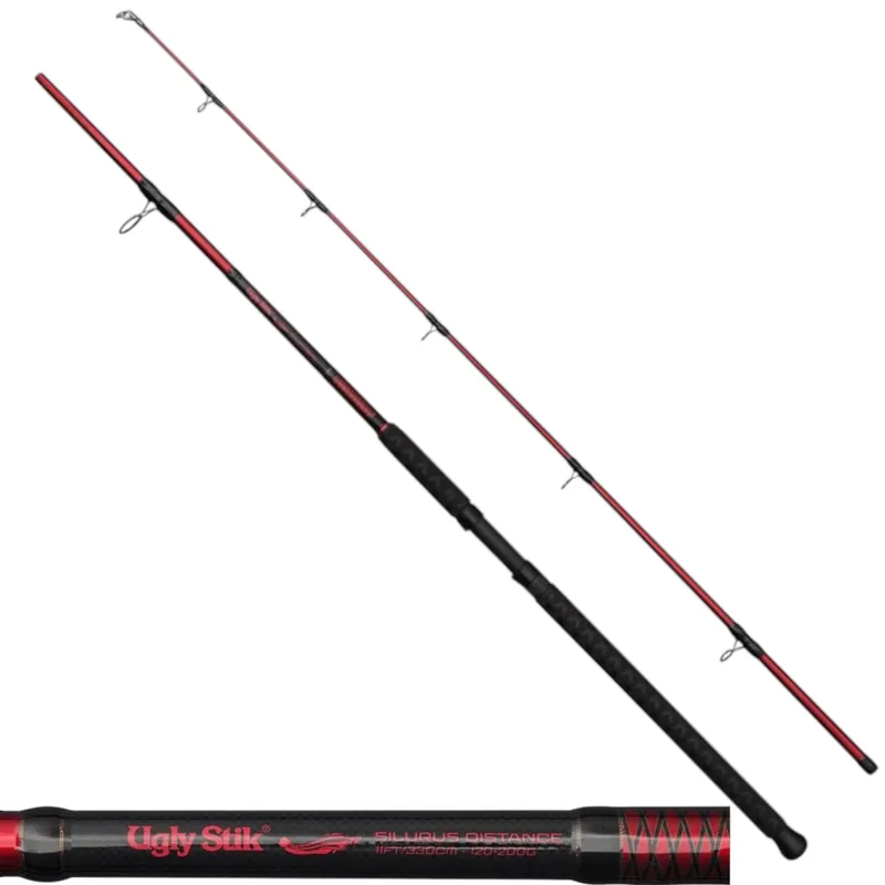 Remise Canne Spinning Silurus Distance 3,30m 120-200gr Ugly Stik