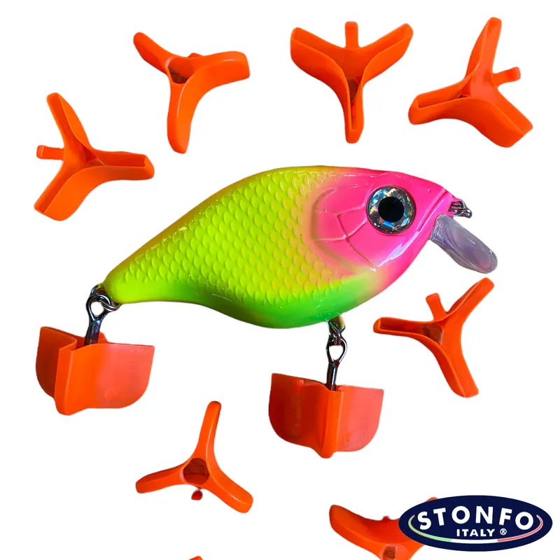 Remise Protège Hameçons Triples 10pcs Stonfo