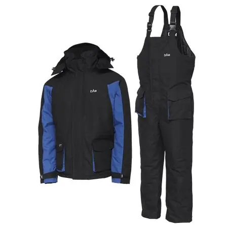 Ensemble Veste Et Salopette Homme O.T.T. Thermal Suit Noir/Bleu Dam Jusqu'à Épuisement Des Stocks