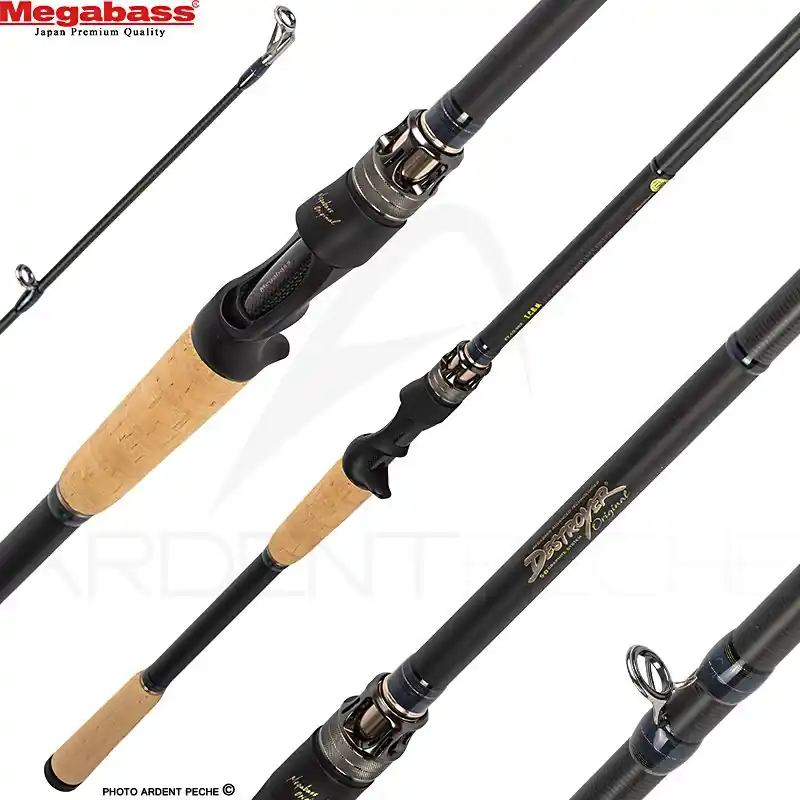 Meilleure Vente Canne casting MEGABASS Destroyer P5 F7.1/2 75 X Monstrous