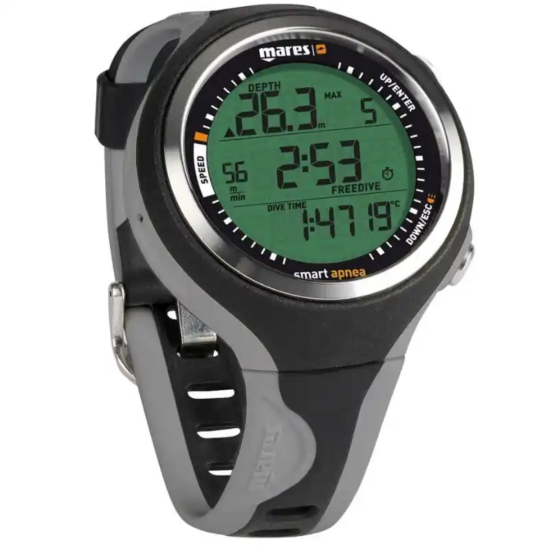 Prix Réduit Ordinateur montre d‘apnée Mares Smart Apnea Noir/Gris