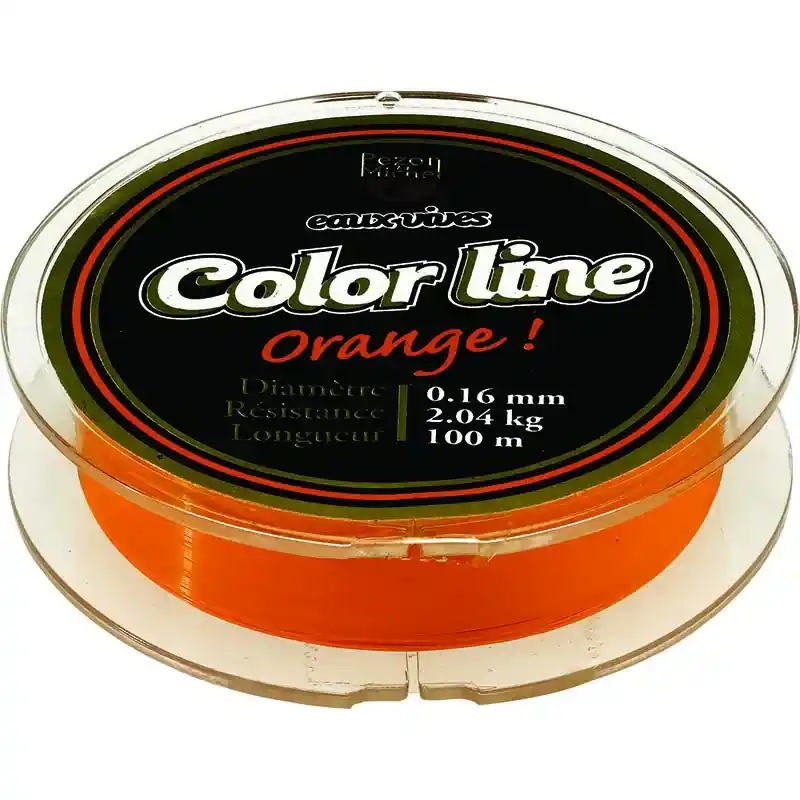 Petit Prix Fils nylon COLOR LINE orange (100m)