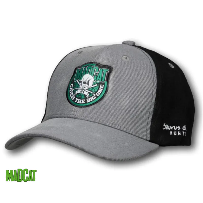 Nouvel Arrivage Casquette Skull Badge Cap Onesize Grey Melange Madcat