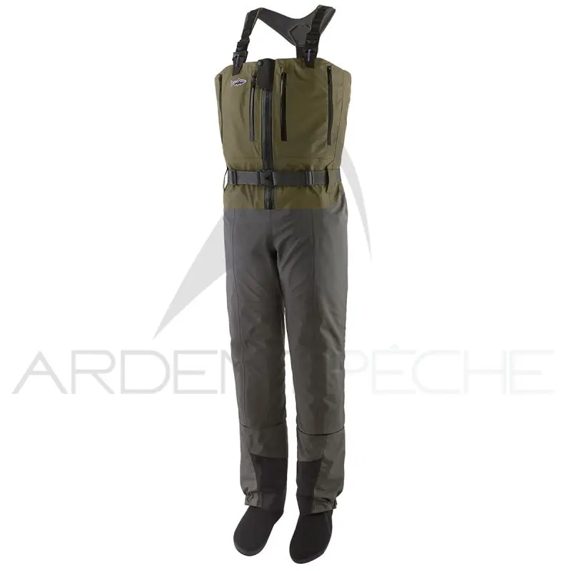 Nouveauté Waders PATAGONIA Men‘s Swiftcurrent Expedition Zip-Front Waders Basin Green