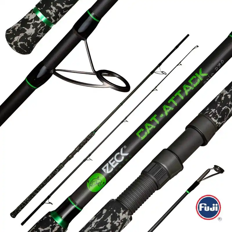 Canne Cat-Attack Spin 2,70m 180gr Zeck Certifié