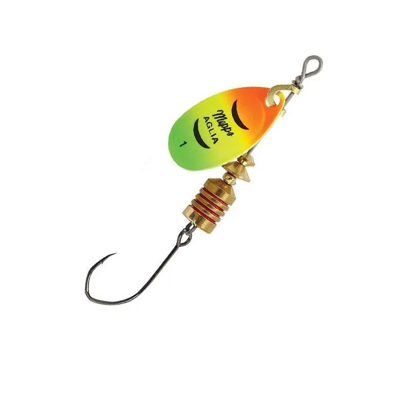 Acheter Direct Cuiller MEPPS Aglia fluo hameçon simple