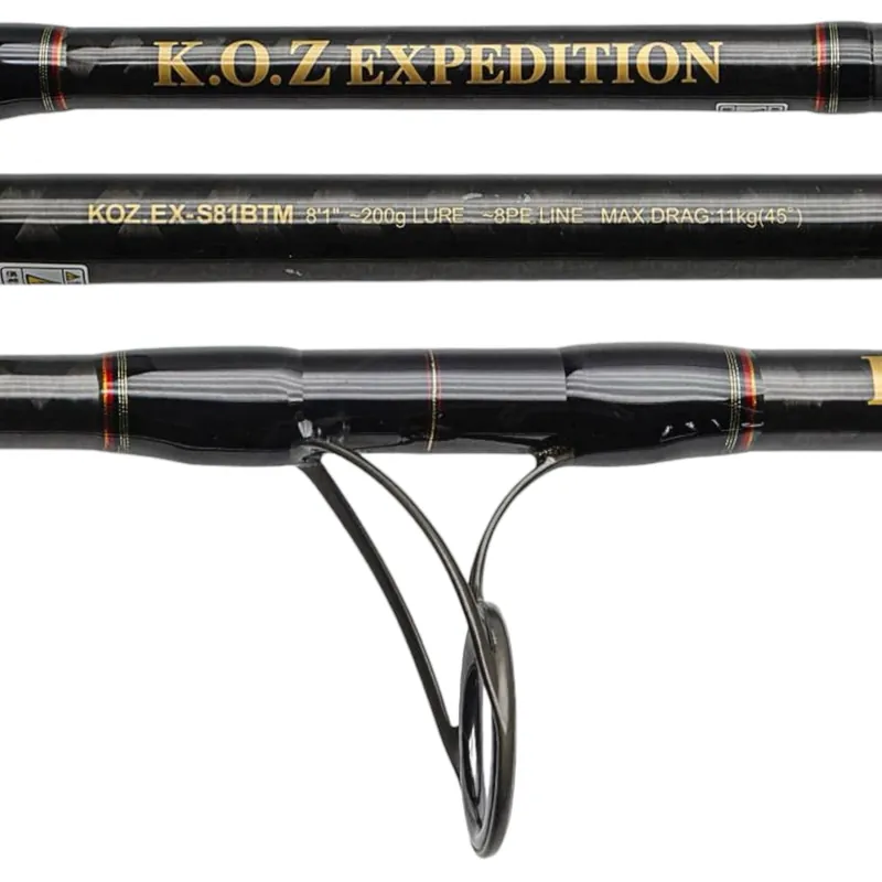 Canne Spinning KOZ Expedition EX S 81 BTM 2,46cm 30-200gr Smith Offre Limitée