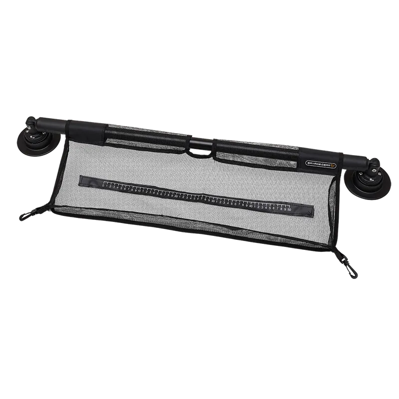 Commander Vite Barre Avant Avec Filet Float Tube Belly Boat Gated Front Bar With Net 85-95cm Savage Gear