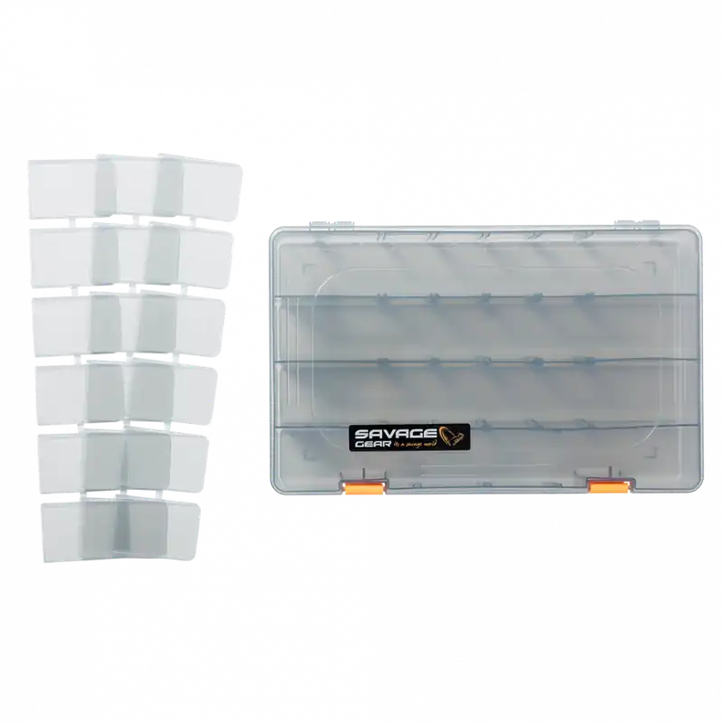 Boite De Rangement Lurebox 6B Deep Smoke 36×22,5x8cm Savage Gear Vente Flash