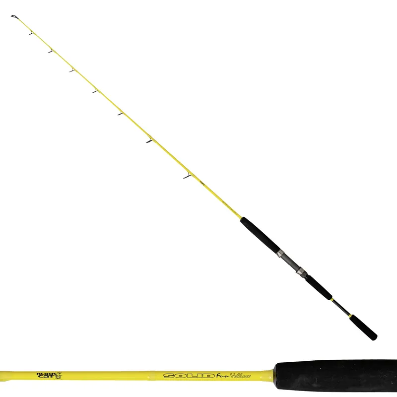 Canne Solid Fun Yellow 1,70m 30-180gr Black Cat Meilleure Vente