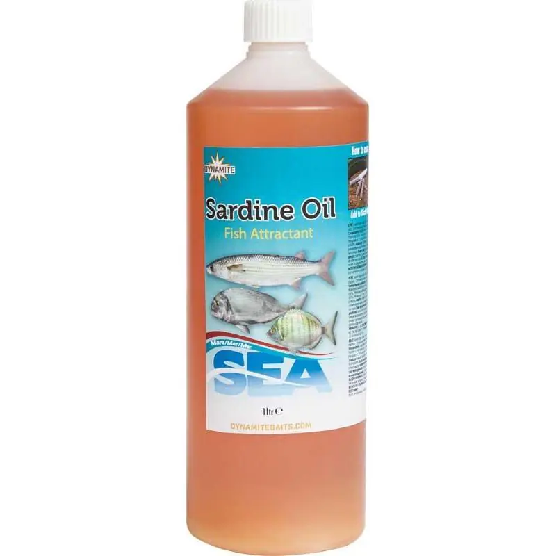 Liquide Attractant Sardine Oil 1L Dynamite Baits Expédition Rapide