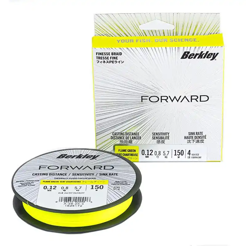 Tresse BERKLEY Forward flame green 150m Produit De Marque
