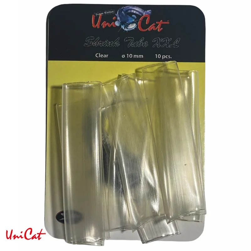 Super Prix Gaine Thermo Rétractable Shrink Tube XXL Clear Ø10mm 10pcs UNI CAT