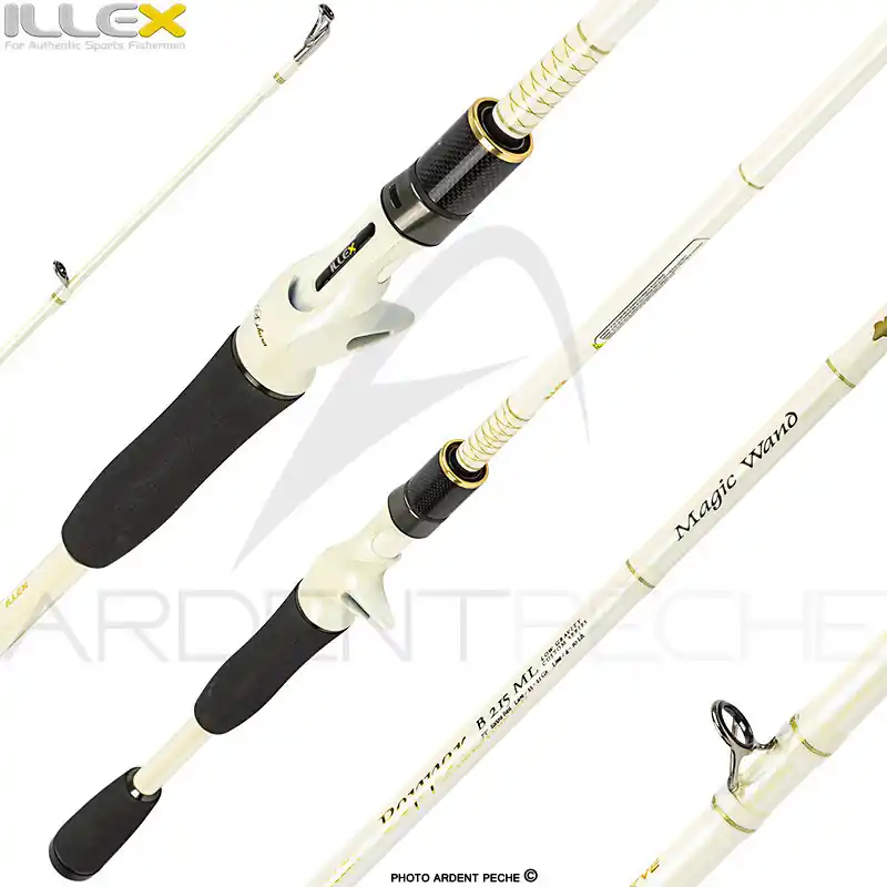 Meilleur Choix Canne casting ILLEX Pepper X5 B 215 ML Magic wand démo