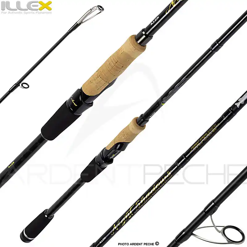 Canne spinning ILLEX Night shadows S 2202 XH Swimbait special démo Nouvel Arrivage
