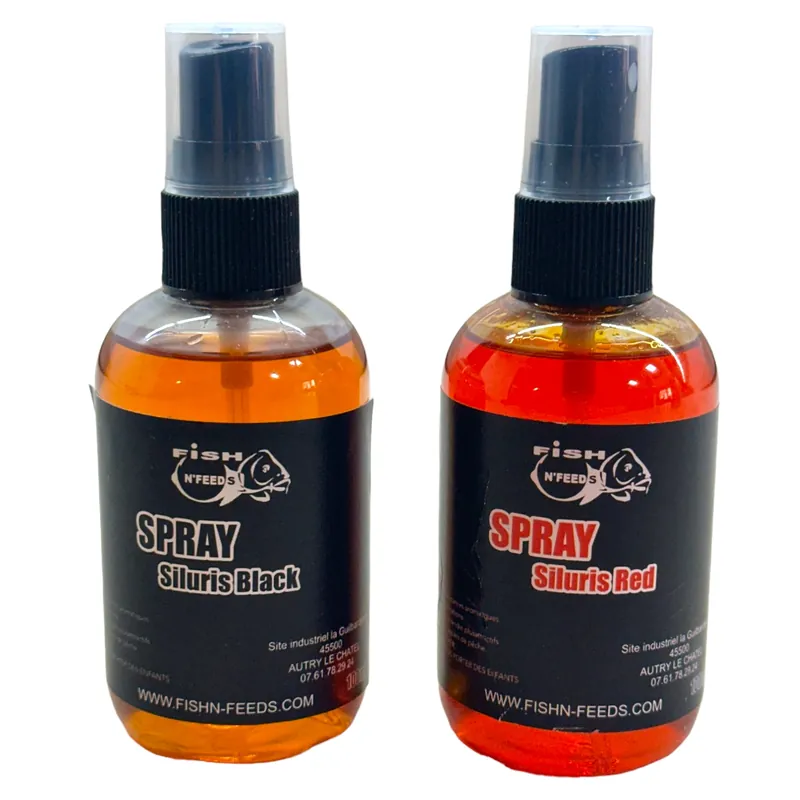 Spray Siluris Red/Black 100ml Fish N’Feeds Expédition Rapide