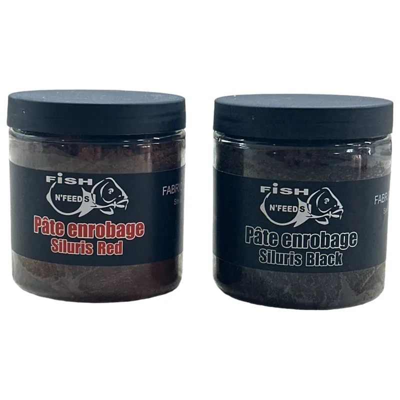 Pâte Enrobage Siluris Red/Black 300gr Fish N’Feeds Jusqu'à Épuisement Des Stocks