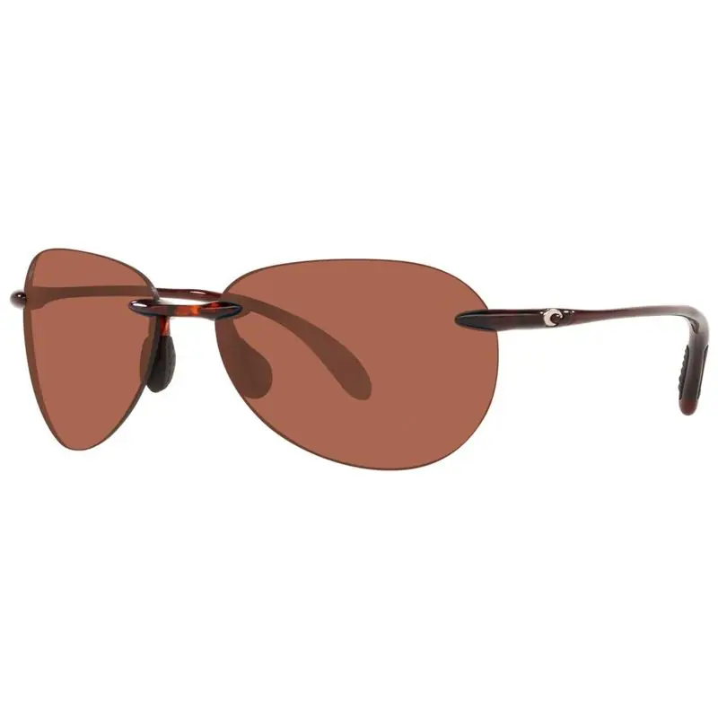Lunettes polarisantes COSTA DEL MAR West bay Tortoise Copper 580P Promotion Saisonnière