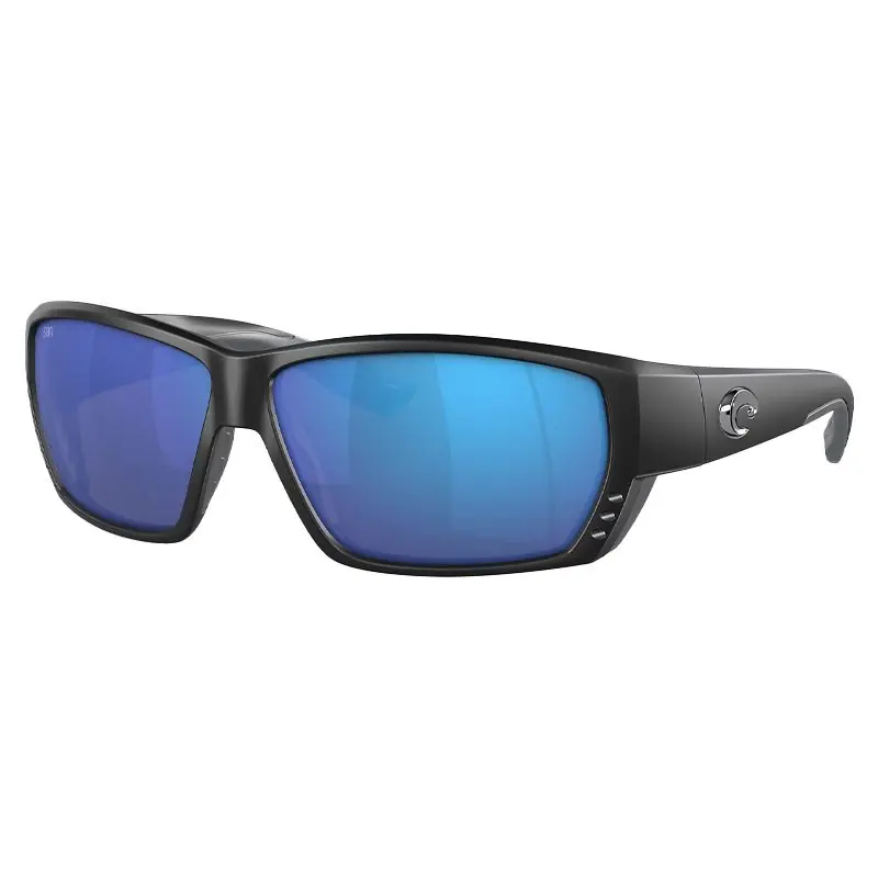 Acheter En Ligne Lunettes polarisantes COSTA DEL MAR Tuna alley Matte black Blue mirror 580G