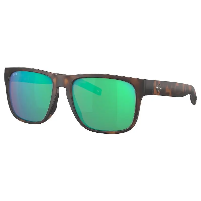 Meilleur Choix Lunettes polarisantes COSTA DEL MAR Spearo Matte tortoise Green mirror 580G