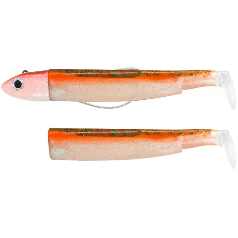 Combo Leurre Souple Black Minnow 20cm + Tête Plombée Offshore 120gr Fiiish Acheter En Ligne