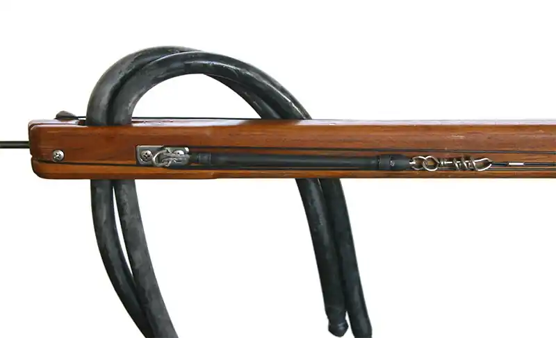 Meilleur Prix Arbalète fusil harpon bois chasse sous marine Riffe Euro Travel Series – 110 cm