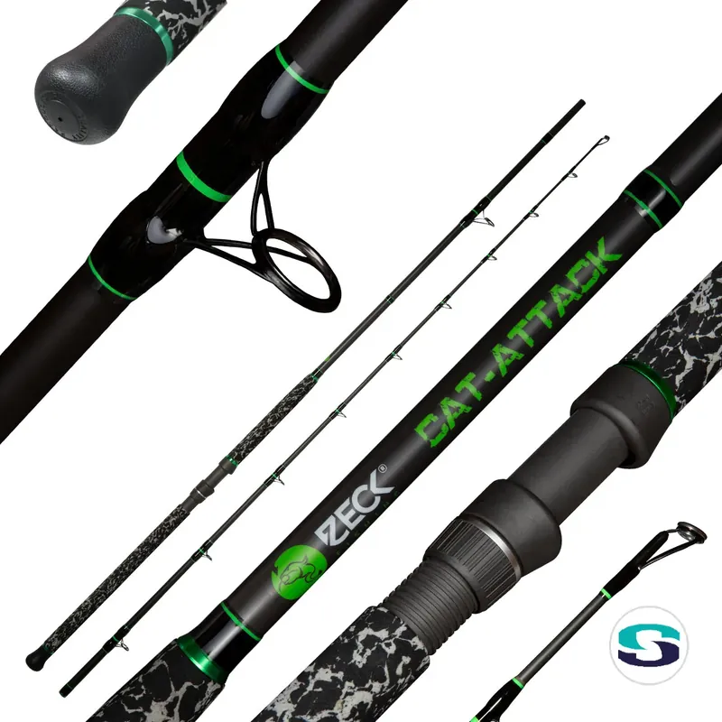 Canne Spinning Cat-Attack 3,00m 380gr Zeck Acheter En Ligne